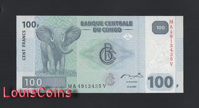【Louis Coins】B1525-CONGO Democratic Republic-2007剛果民主共和紙幣