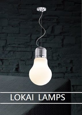 [Licia]燈泡造型吊燈/設計師的燈/設計師燈款/1燈款