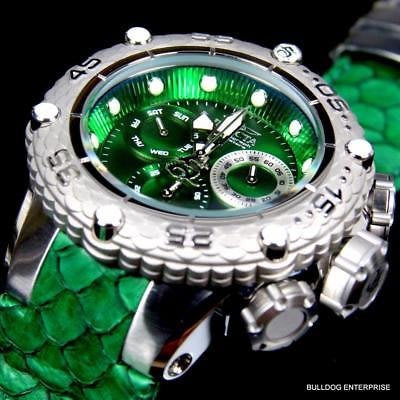 《大男人》Invicta Subaqua#5066青龍52MM個性潛水錶，特殊錶冠設計，稀有綠色