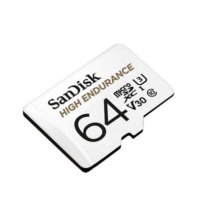SanDisk HIGH ENDURANCE microSDXC 64GB 高耐寫記憶卡 V30 行車記錄器 監視器 公司貨 SDSQQNR