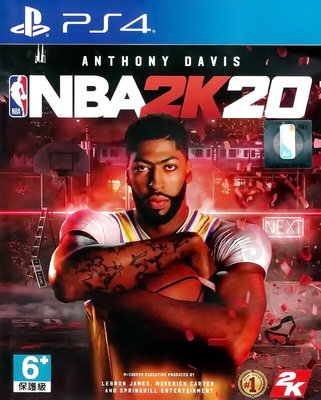 【二手遊戲】PS4 美國職業籃球賽 2020 NBA 2K20 中文版【台中恐龍電玩】