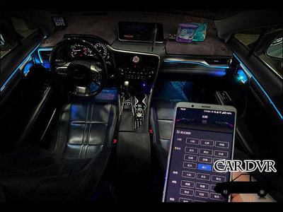 送安裝 lexus RX 全車系 多彩氣氛燈 多種控制方式