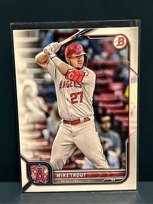 神鱒 Mike Trout Bowman