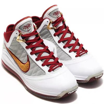現貨-Nike LeBron 7 LBJ7 MVP 詹姆斯7代骑士灰棕绒布篮球鞋CZ8915-100