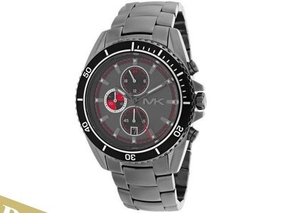 雅格時尚精品代購Michael Kors腕錶 MK手錶 MK8340三眼計時商務男錶 錶帶精鋼腕流行手錶 腕錶 美國代購