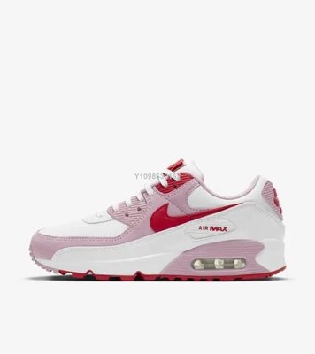 【代購】Nike Air Max 90 QS "Valentine'Day" 白粉 經典百搭運動鞋 DD8029-100 女鞋