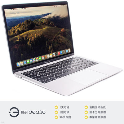 「點子3C」MacBook Air 13吋 i5 1.6G 銀色【店保3個月】8G 128G SSD MVFK2TA 2019年款 Apple 筆電 DN026