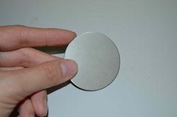沖壓製造加工 圓不鏽鋼片 SUS 304 厚度 0.3mm (直徑33.5mm)