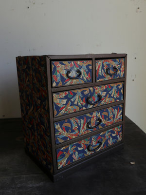 [裏山 古物] 彩繪小木櫃
