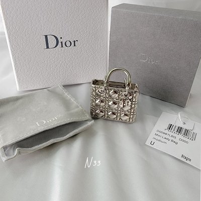❌SOLD OUT❌Christian Dior Mini Lady Dior 迪奧 迷你戴妃包 補妝鏡 吊飾 鏡子