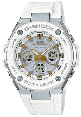 日本正版 CASIO 卡西歐 G-SHOCK GST-W300-7AJF 男錶 手錶 電波錶 太陽能充電 日本代購