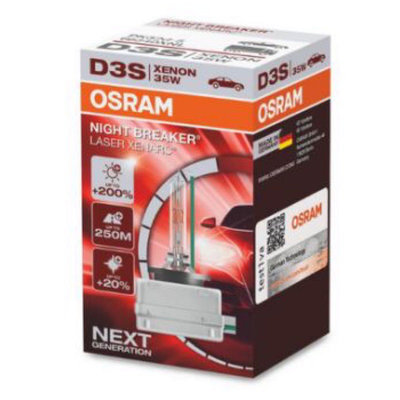 靖禾公司貨 OSRAM 66340XNL D3S 4500K 加亮200% HID燈泡 公司貨 光元科技