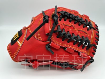 ※宇宙棒球※ZETT 2023新款 812系列 棒壘球手套 12吋 內野密網 日本紅 BPGT-81214