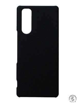 純黑色適用索尼Xperia5V細磨砂手機殼XP5ii散熱Xperia5III薄款半-潮友小鋪