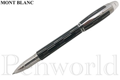 【Penworld】德國製 Mont Blanc萬寶龍STARWALK漂浮神秘黑鋼珠筆 104226