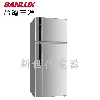 **新世代電器**請先詢價 SANLUX台灣三洋 533公升1級變頻雙門電冰箱 SR-C533BV1A