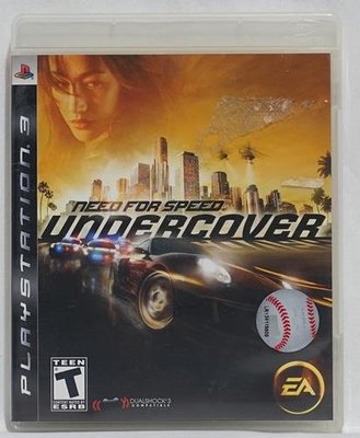PS3 極速快感 臥底風雲 Need For Speed Undercover 英文字幕 英文語音