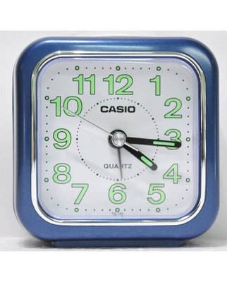 CASIO 手錶指針型鬧鐘  TQ-359-2D  藍色 CASIO公司貨