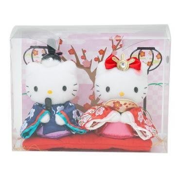 GIFT41 4165本通 中和館 日本三麗鷗 Hello Kitty&丹尼爾 和服套裝 4901610784822