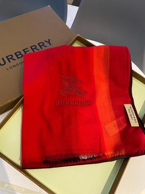 雅格精品代購 BURBERRY 時尚品牌 2020秋冬新款 羊毛圍巾(200/80 h1) 美國outlet代
