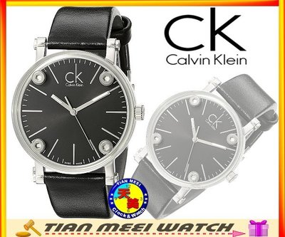 【天美鐘錶店家直營】【下殺↘超低價有保固】全新原廠CK Calvin Klein女經典簡約時尚 K3B231C1
