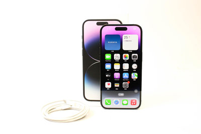 【台南橙市3C】Apple iPhone 14 Pro 深紫色 128G 128GB 6.1吋 保固2024-8 二手手機 #85555