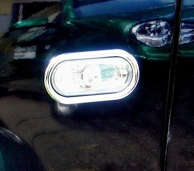 IDFR-汽車精品 VW 福斯 PASSAT 03-05 鍍鉻側燈框