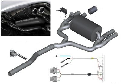 BMW M Performance Exhaust 排氣管 For F87 M2