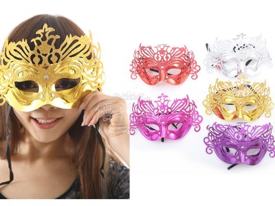 【優作坊】Mask02綁帶式面具、威尼斯面具、派對面具、化妝舞會面具