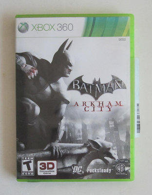 XBOX360 蝙蝠俠 阿卡漢城市 英文版 Batman Arkham City