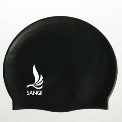 成人矽膠游泳帽/防水防滑/純色矽膠泳帽 男女通用護耳泳帽