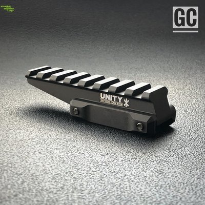 BOxx潮玩~PMC GCTAC NERF玩具 UNITY FAST exps558 皮軌增高支架