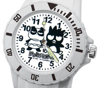 41+ 現貨免運費 三麗鷗 SANRIO 正版授權 酷企鵝 白色 日本機芯 童趣卡通錶 兒童錶 小日尼三