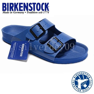 糖果小屋勃肯 Birkenstock 男女勃肯拖鞋 Arizona EVA 經典二條拖鞋 藍色