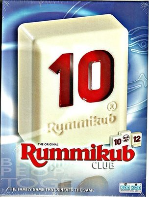 大安殿實體店面 附牌袋沙漏 以色列桌上遊戲 Rummikub Club 拉密數字牌專業版 麻將版不需牌架 正版益智遊戲