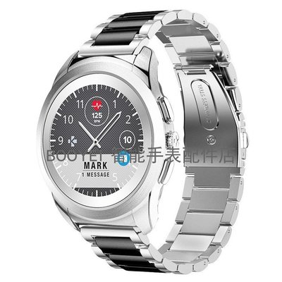 AMyKronoz智能手百年老店錶ZeTime硅膠真皮機械腕錶配件脈珂zetime錶帶39mm