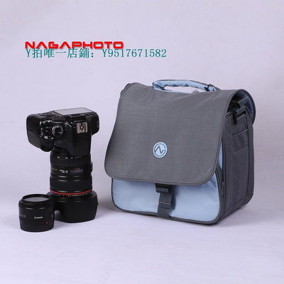 相機包 納伽/cd22新款單肩攝影包 單反相機包 微單套機一機二鏡三鏡