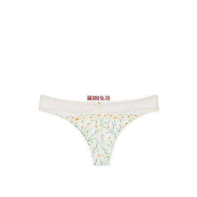 維多利亞的秘密 S號 VICTORIA'S SECRET 內褲 丁字褲 T字褲 V字褲 蕾絲 美國品牌 Thong-滿599免運