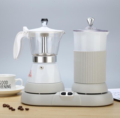 膠囊咖啡機 美式咖啡機意式電動咖啡機家用迷你全自動打奶泡一體機慢萃意式摩卡壺伴手禮【元渡雜貨鋪】