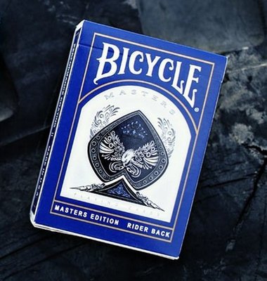 [絕版商品] 美國Bicycle Master Edition 大師牌 ~藍色 Bicycle808撲克牌