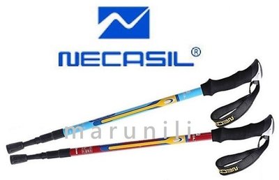 紐卡索 NECASIL 碳纖維登山杖 健走杖 超輕量180g 德國GS安全認證 專業登山健走專用
