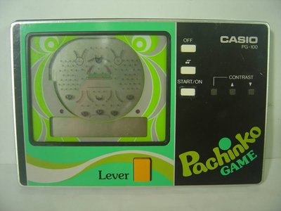 日本製 CASIO 卡西歐 掌上型 柏青哥 遊戲機