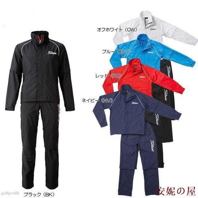 美琪百貨屋golf高爾夫雨衣 服裝男士雨衣套裝golf防雨水防風透氣 出口日本