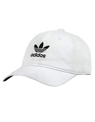 【AYW】 ADIDAS ORIGINALS RELAX CAP 復古 老帽 棒球帽 鴨舌帽 全白 鐵扣 正版 公司貨