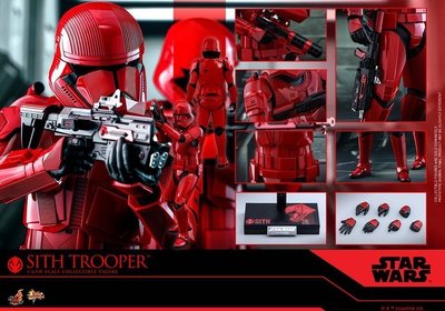全新 Hot Toys 1/6 MMS544 星際大戰  天行者崛起 西斯騎兵 西斯騎兵 Sith Trooper