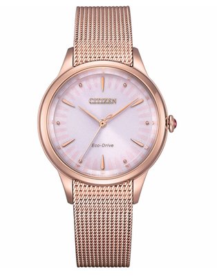 [價錢可商量】CITIZEN 星辰錶 L 系列 廣告款自信之美光動能女錶(EM0819-80X)