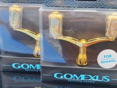 【現貨】Gomexus 金色搖臂 82 mm daiwa shimano 紡車輪 捲線器 改裝配件 磯釣