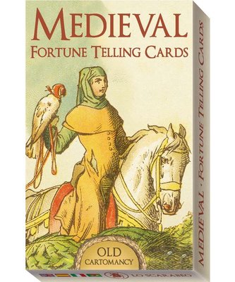 【預馨緣塔羅鋪】現貨正版中世紀占卜卡Loscarabeo Medieval Fortune Telling Cards