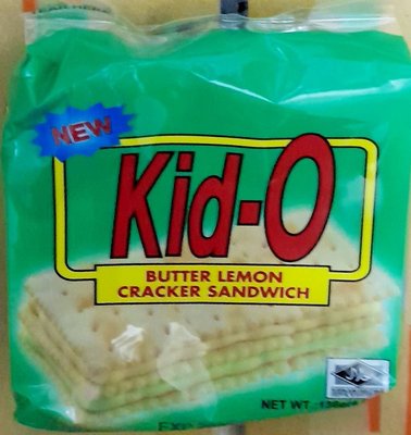 [大吉利賣場] Kid-O 日清三明治餅乾檸檬口味 136克 超商取貨最多30包