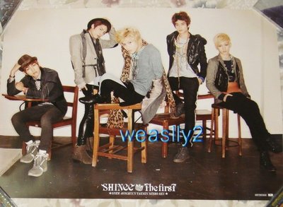 SHINee-THE FIRST【原版宣傳海報】全新 免競標